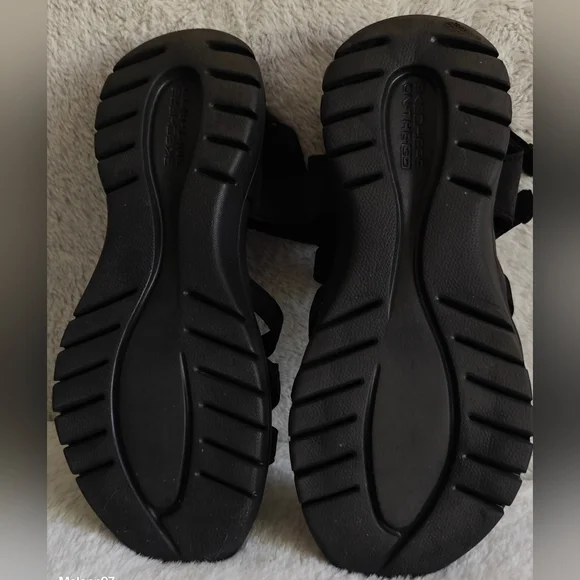 Skechers On the Go Sandals, Women's Size 8, Black - Picture 4 of 12